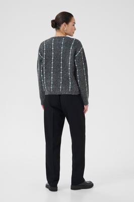 Strickpullover KAlianna Loose fit dark grey