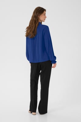 Langarm - Hemd CRVenea Straight fit blue