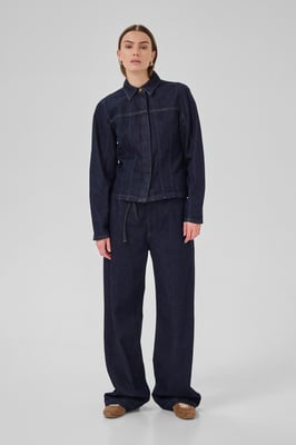 Jeanshemd MWFiluca Regular fit dark blue