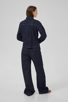 Jeanshemd MWFiluca Regular fit dark blue