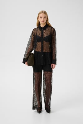 Langarm - Hemd GZedea Loose fit black