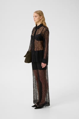 Langarm - Hemd GZedea Loose fit black