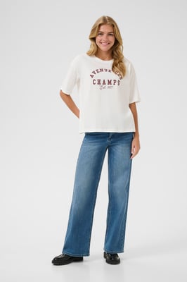 T-shirt KAharries Oversize fit white