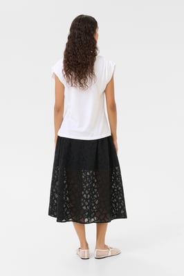 T-shirt KBAnnie Feminine white