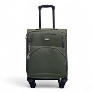 Weichschalen-Kabinenkoffer, 48 x 37 x 20 cm, sicherer Reisegepäckkoffer, passend für Easyjet, Ryanair