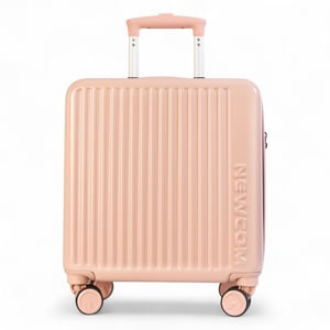 Hartschalen-Kabinenkoffer, 44 x 22 x 38 cm, Rosa, TSA-sicher, geeignet für Easyjet, Ryanair