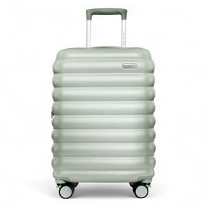 Hartschalen-Kabinenkoffer, 37 x 22 x 55 cm, Grün, TSA-sicher, geeignet für Easyjet, Ryanair