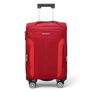 Weicher Kabinenkoffer 36,5 x 23,5 x 58 cm Nylon 900D Passend für Easyjet, Ryanair, Wizzair Integriertes Schloss