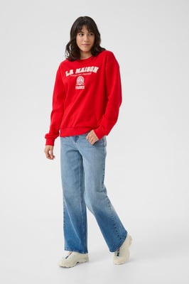 Sweatshirt KAberta Loose fit red