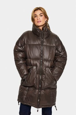 Jacke FlorineSZ Baggy fit dark brown