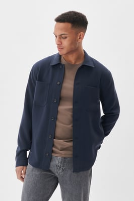 Overshirts MApelton Gerade Passform dark navy