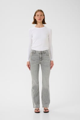 Jeans NanasIW Gerade Passform grey