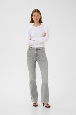 Jeans NanasIW Gerade Passform grey