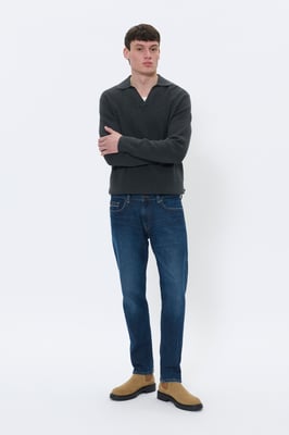 Jeans MAJake Gerade Passform dark blue