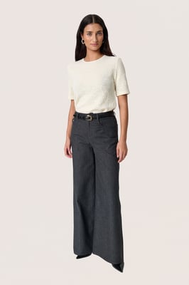 Jeans SLNinnie Straight fit dark blue