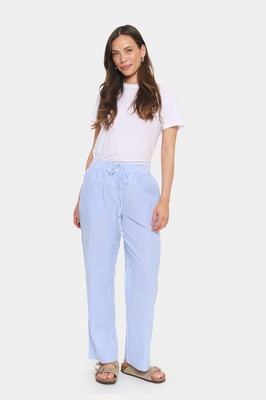 Casual Hose ElmikoSZ Gerade Passform blue white