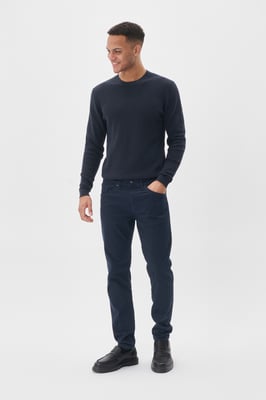 Strickpullover MAlagoon Gerade Passform navy