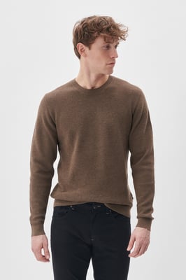 Strickpullover MAlagoon Gerade Passform brown