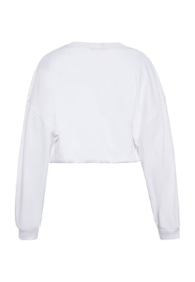 Mymo Sweatshirt Frauen weiss