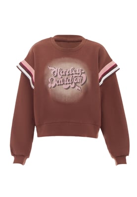 Mymo Sweatshirt Frauen Kaffee