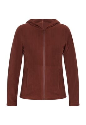 Dreimaster Fleecejacke Frauen braun