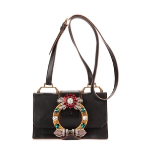Madras Lady Buckle Flap  Umhängetasche