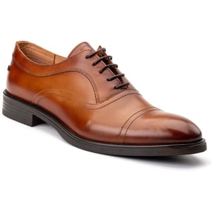 Base London Reversleder Herren Tan Oxford Schuhe