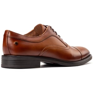 Base London Reversleder Herren Tan Oxford Schuhe