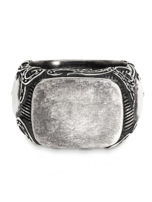 cai Ring 925/- Sterling Silber matt-oxidiert Totenkopf