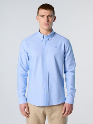 North Sails Hemd Oxford mit gesticktem Logo