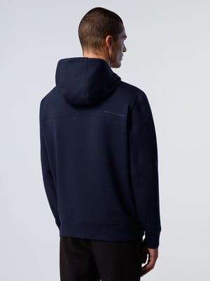 North Sails Kapuzenpullover Interlock-Reißverschluss mit durchgehendem Reißverschluss