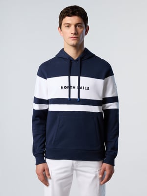 North Sails Kapuzenpullover Streifen vorne