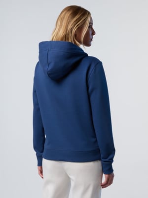 North Sails Kapuzenpullover V-Ausschnitt mit North Sails-Print