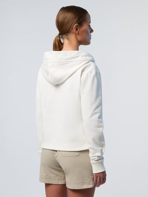 North Sails Kapuzenpullover V-Ausschnitt mit North Sails-Print
