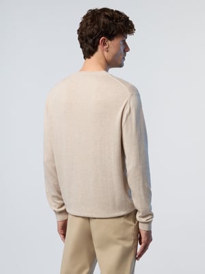 North Sails Pullover Rundhalsausschnitt mit Logo-Etikett