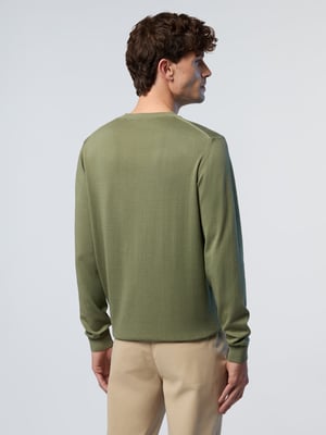 North Sails Pullover Rundhalsausschnitt mit Logo-Etikett