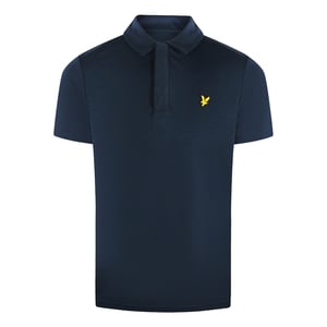 Lyle &amp; Scott - Strukturiertes Poloshirt In Marineblau