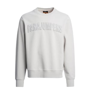 Parajumpers - Sweatshirt „josiah Ghiaccio" In Off-white