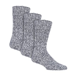 3er-Pack Herren Wollboot-Socken | Dicke Pennine Walker Socken | Outdoor Wandersocken