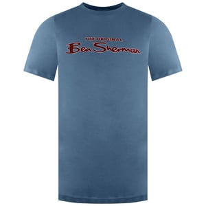 Ben Sherman Logo Herren Blau T-Shirt