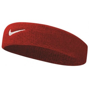 Nike - Stirnband (Rot/Weiß)