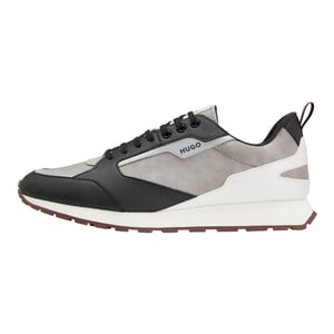 Hugo - Herren/Damen Unisex Sneaker "Icelin", Leder (Grau)