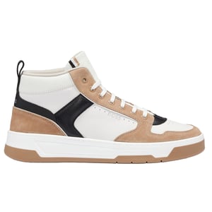 Boss - Herren Sneaker "Baltimore", Leder (Braun/Schwarz/Weiß)