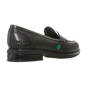 Kickers - Damen Halbschuhe "Lach", Leder (Schwarz)