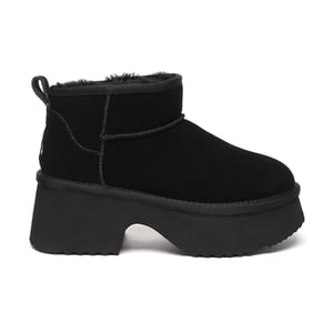EVER AU Australien Damen Nicobar 3-Wege-Stil Plattform Mid Stiefel