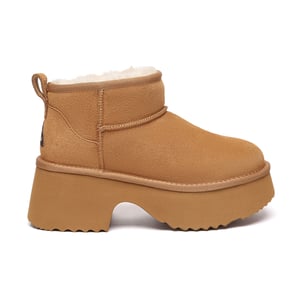 EVER AU Australien Damen Nicobar 3-Wege Stil Plattform Stiefel