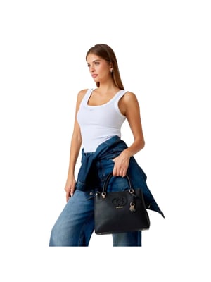 Guess Damen-Satchel-Handtaschen Calebra