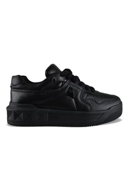 Valentino Garavani One Stud Sneakers Schwarz
