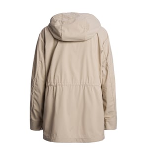 Parajumpers - Lange, Cremefarbene Kapuzenjacke