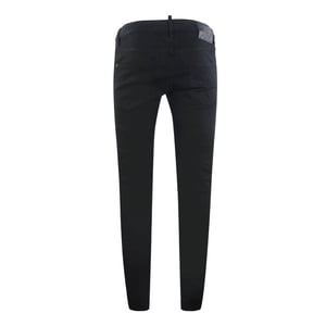 Dsquared2 - Cool Guy Jean - Schwarze, Verstärkte, Zerrissene Jeans